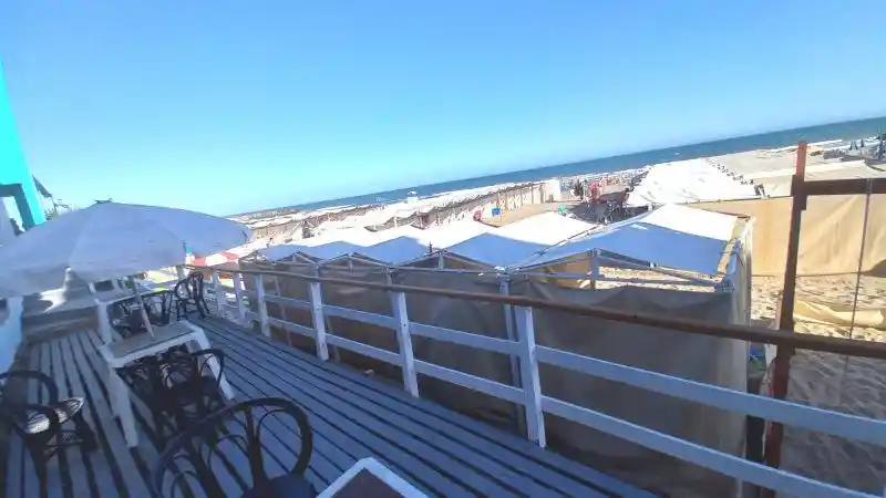 Deck bajo del Balneario